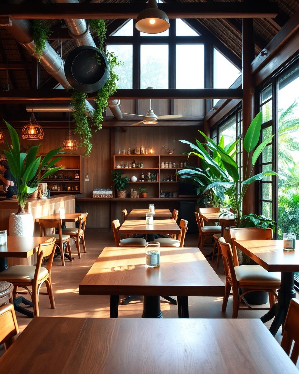 Cafe interior
