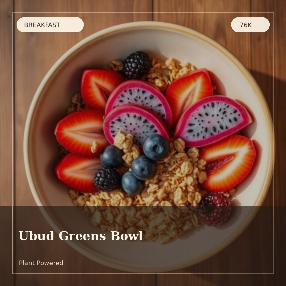 Green smoothie bowl with avocado and seeds